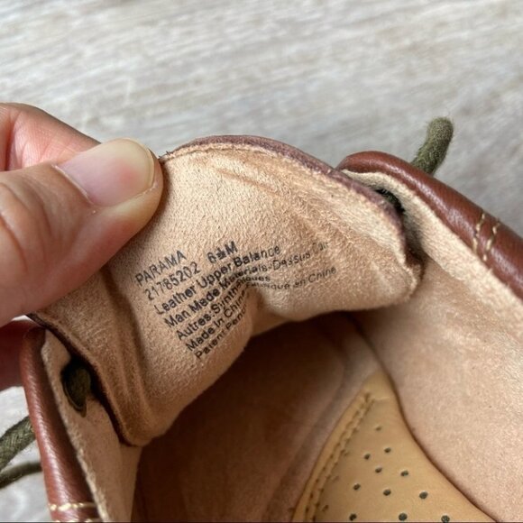 Naturalizer  Brown Leather Parama Sneaker - Picture 12 of 14